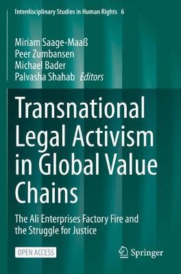 Libro Transnational Legal Activism In Global Value Chains...