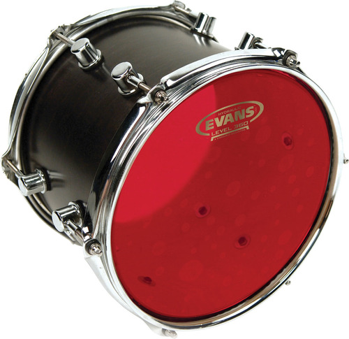 Parche De Tambor 13'' Evans Hydraulic Color Rojo