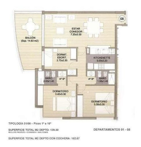 Imagen 14 de 14 de Apartamento En Alquiler Por Temporada De 3 Dormitorios En Pl (ref: Lij-4456)