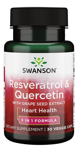 Suplemento Swanson Resveratrol Y Q - Unidad a $4897