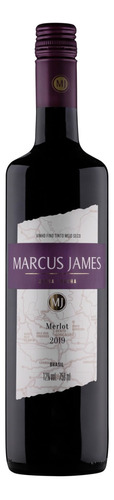 Vinho Merlot Marcus James adega Cooperativa Vinícola Aurora 750 ml