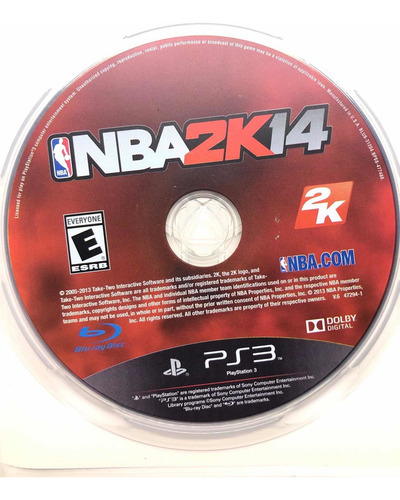 Nba 2k14 Ps3 (Usado)