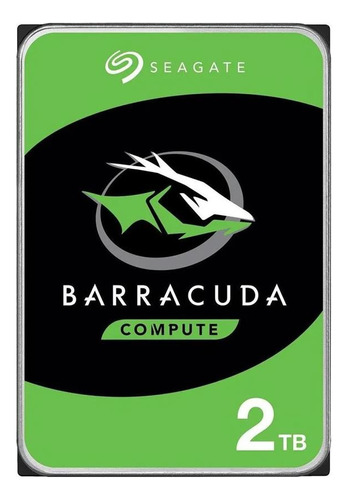 Disco Rigido Seagate 2tb Barracuda Sata3 64mb 3,5' Gaming