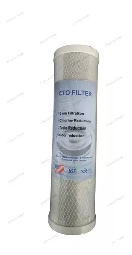 Pack X3 Cartucho Filtro Agua Purificador Carbon Activado Cto
