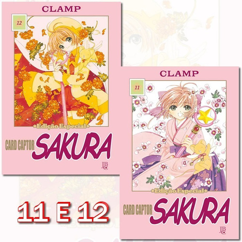 Card Captor Sakura 11 E 12 Relançamento! Novo E Lacrado!