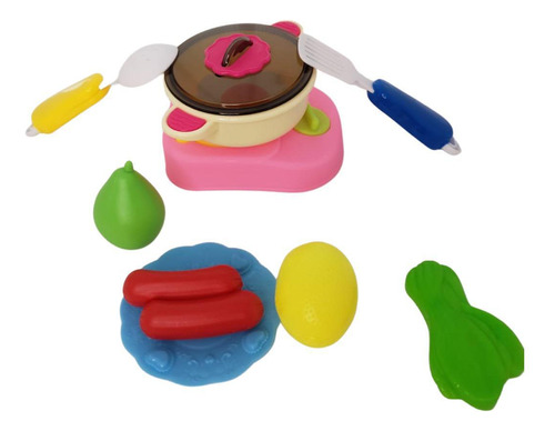 Brinquedo Kit Cozinha Educativo Infantil 10pçs