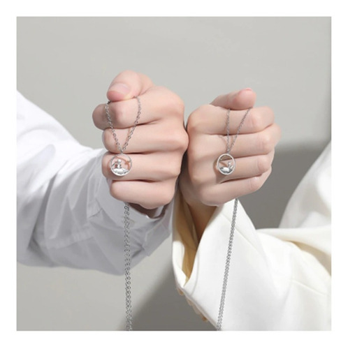 Imagen 5 de 6 de Collar Para Parejas Del Principito Para Día Del Amor Amistad