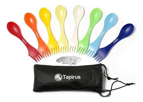 Tapirus Spork Togo V8 Utensilio 3en1 Camping Colegio Tenedor