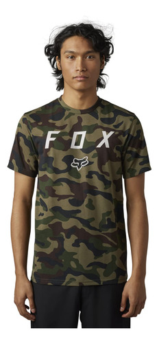Fox Racing Camiseta Tecnica De Manga Corta Vzns Estandar Par