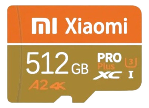 Tarjeta De Memoria Micro Sd Xiaomi 512gb Pro Plus Clase 10