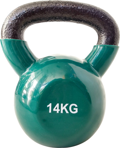 Pesa Rusa Kettlebell Fundicion Recubierta Goma 14 Kg