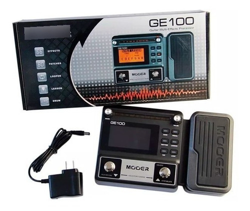 Pedal de efeito Mooer GE100 preto
