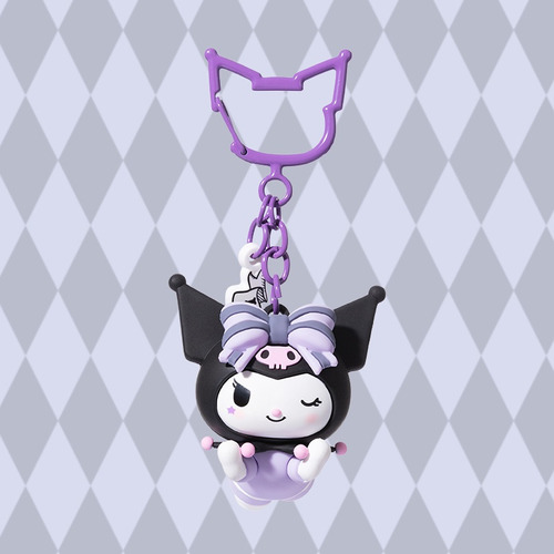 Llavero Kuromi De Pvc Con Colgante De Mochila Sanrio, Regalo