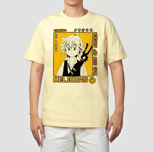 Camiseta Anime Nanatsu no Taizai Meliodas - Regata