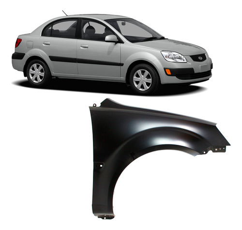 Tapabarro Derecho Kia Rio Jb 2009 2010 Oem 1g000