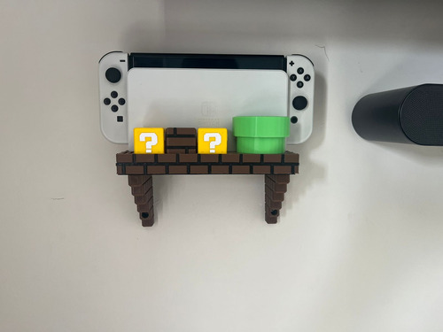 Soporte Nintendo Switch Mario World Y 25 Juegos