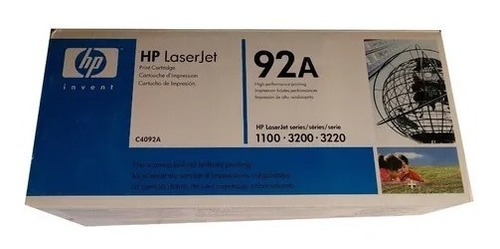 Pack De 2 Toner Hp Original Laserjet 92a 