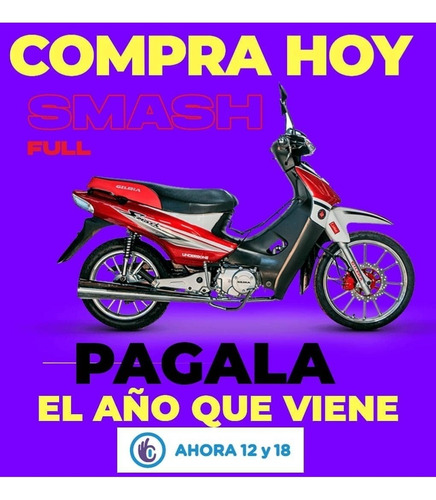 Imagen 8 de 8 de Gilera Smash 110 Full Zona Oeste Entrega A Domicilio