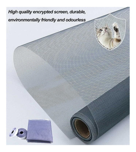 Diy Red Para Gatos Mosquitera Autoadhesiva Para Ventanas