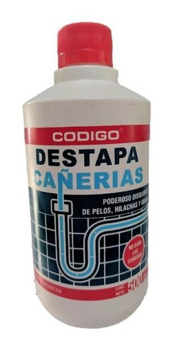 Destapa Cañerias Codigo 500 Gr.