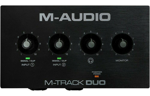 Interface De Audio M Audio M Track Duo Usb