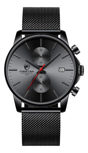 Relojes Para Hombre Moda Deporte Cuarzo Analógico Negro