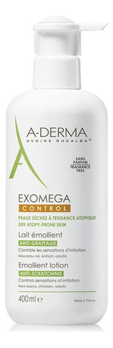 A-derma Exomega Control Loción Piel Tendencia Atópica 400ml