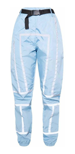 Pantalón Jogger Tira Reflectiva Importado Prettylittlething