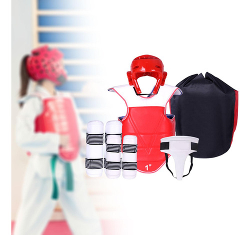 Conjunto De Equipo De Para Karate, Equipo De Boxeo, Sg Rojo
