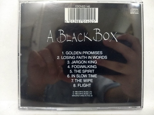Imagen 2 de 2 de Peter Hammill A Black Box Cd- Impecable- Reino Unido 1988