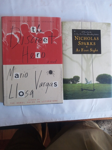 The Discreet Hero(m.vargas Llosa)at First Sight(n.sparks)