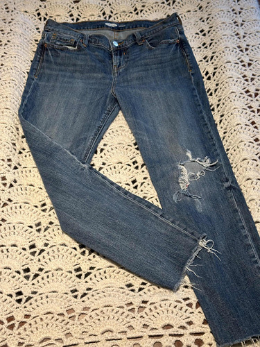 Jeans Old Navy Hasta Tobillo Mujer, Talla S/m Usado