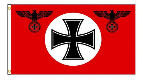 Bandera Combate Ejército Imperial Alemania Ww1