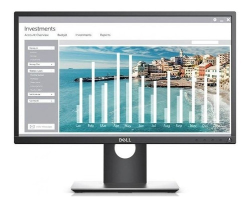 Monitor Dell P2217h 21,5 Fhd 1920x1080 Dp Hdmi Vga Usb