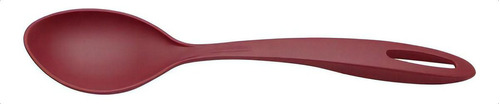 Cuchara para servir Tramontina Ability de nylon roja, color del mango: rojo