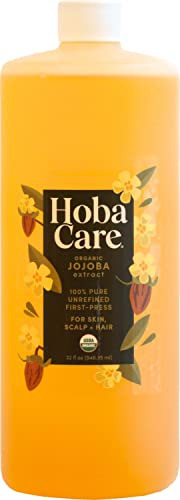 Hobacare Aceite Orgánica Jojoba - 100% Puro, Sin J4jjd