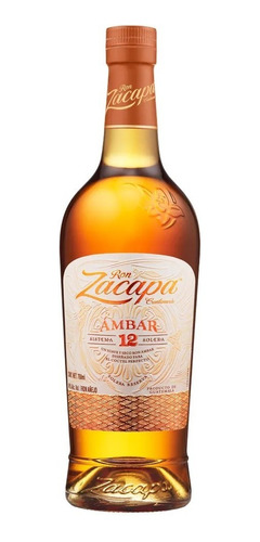 Ron Zacapa Ámbar 12 Solera 750ml. - Envíos