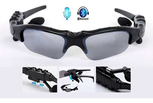 Lentes Bluetooth Con Audifonos Incorporados Y Gafas Negras