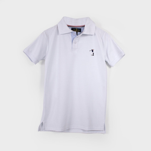 Playera Tipo Polo Marca Mbco