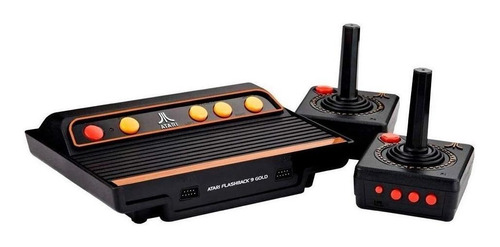 Consola AtGames Atari Flashback 9 Gold Standard color  negro