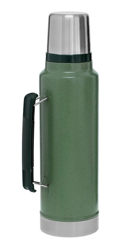 Imagen 3 de 5 de Termo Stanley Classic Legendary Bottle 1.5 QT de acero inoxidable hammertone green