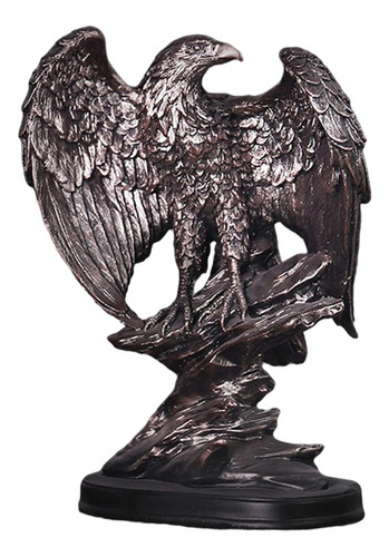 Estatua De Águila De Bronce Feng Shui Figura De Resina De