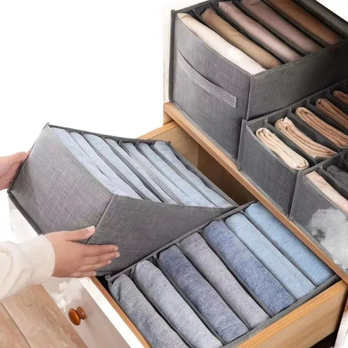Cajas De Almacenamiento Para Pantalones Vaqueros Con 4 Cajon