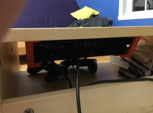 Imagen 2 de 9 de Soporte Ps4 Fat / Ps4 Pro Horizontal