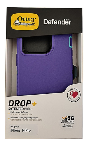 Funda Para iPhone 14/pro/max/14 Pro Max Otter Box Defender 