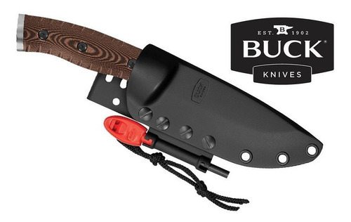 Imagen 4 de 10 de Cuchillo Buck 863 Selkirk Acero 420hc Hoja 12,5cm Micarta