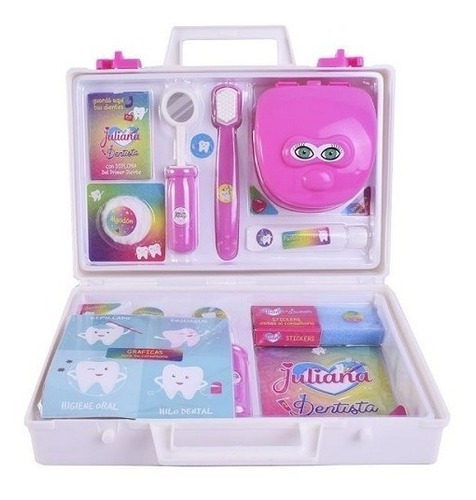 Imagen 4 de 6 de Valija Juliana Set Dentista Con Accesorios Original
