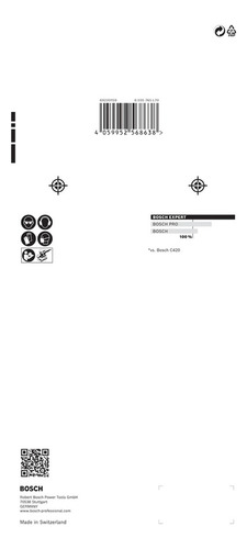Tira Lija Bosch Expert M480 10un