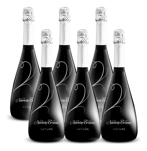 Vino Espumante Navarro Correas Nature, 6 Botellas