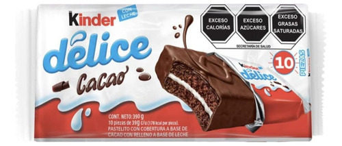 Pastelitos Kinder Delice 30 Pz Con Envio Gratis